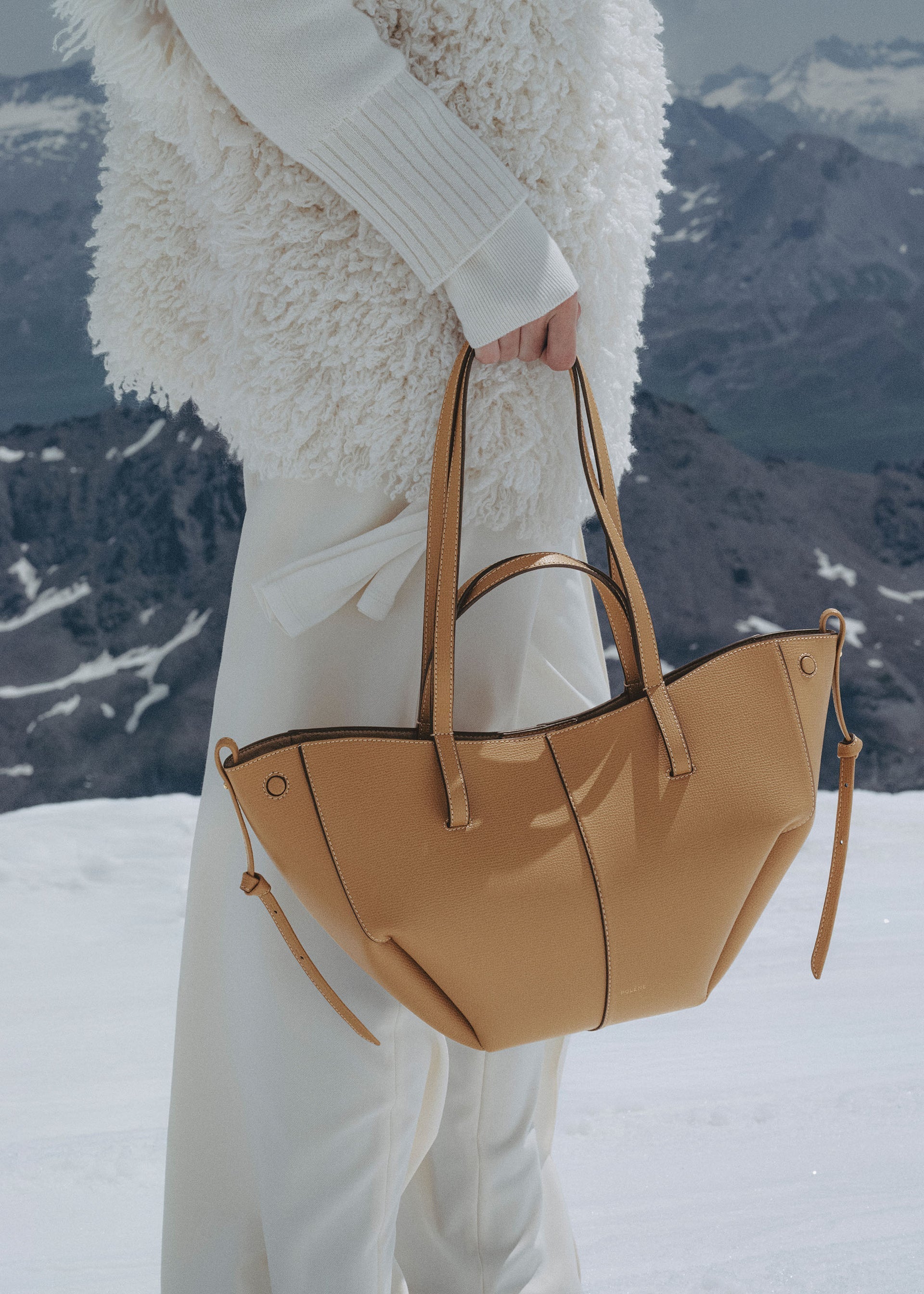 Polène Cyme Mini EDITION TEXTURED OCHER