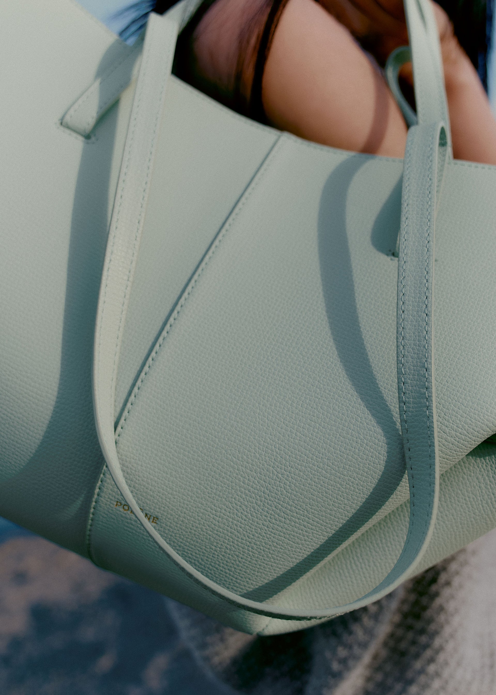 Polène Cyme Mini EDITION TEXTURED SEA FOAM