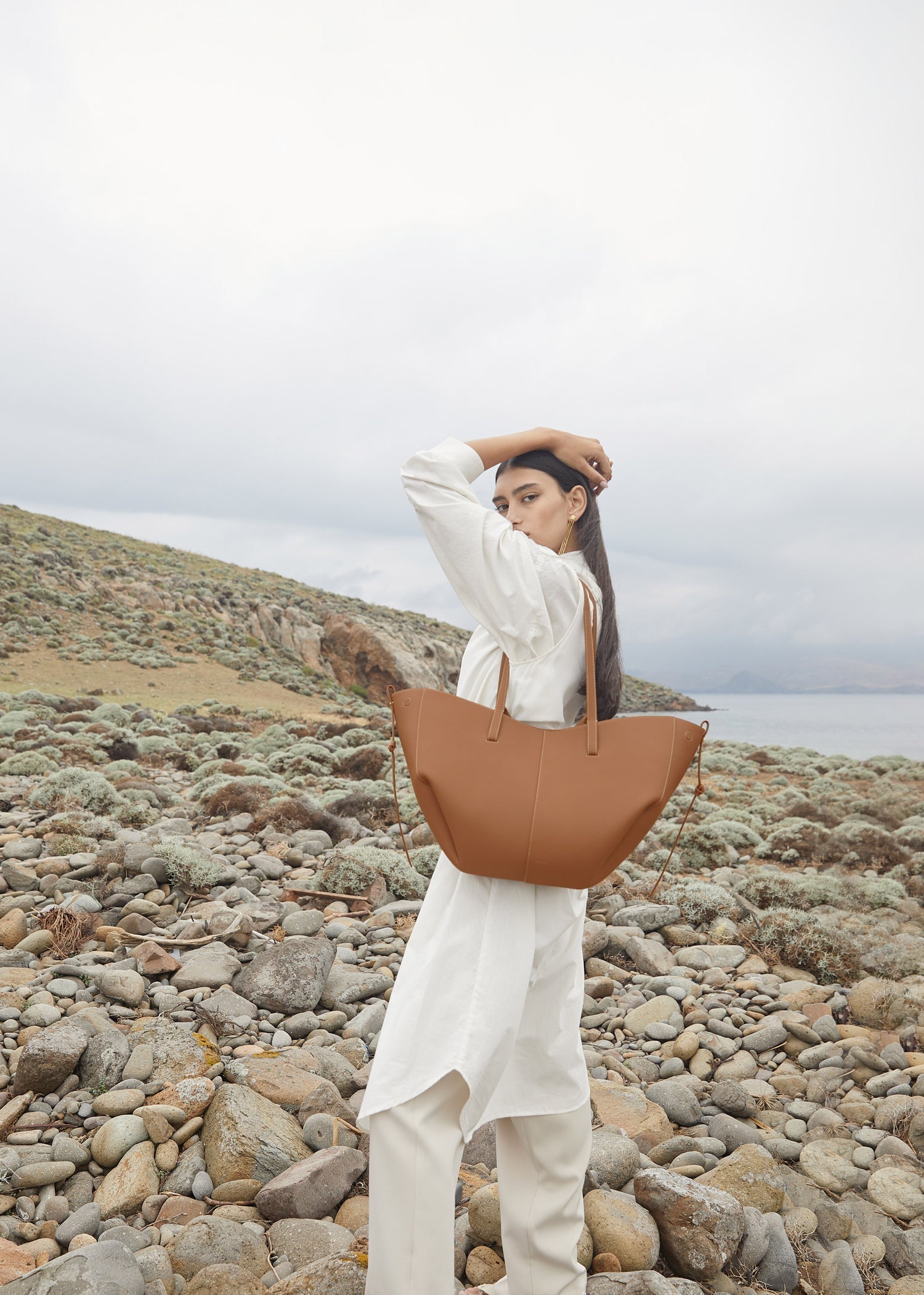 Polène Cyme EDITION TEXTURED CAMEL