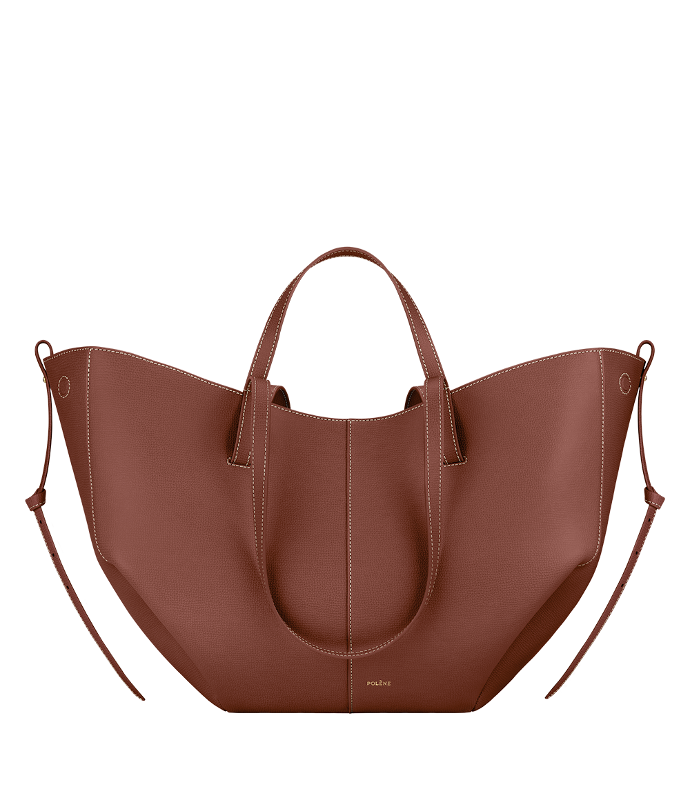 Polène Cyme EDITION TEXTURED COGNAC - Hemen Teslimde