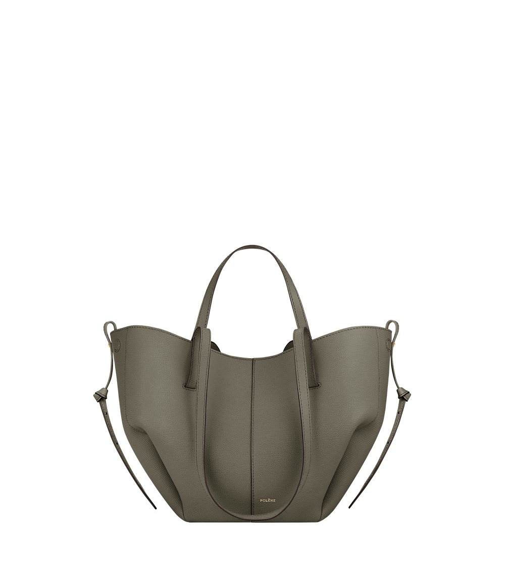 Polène Cyme Mini EDITION TEXTURED SMOKEY GREEN